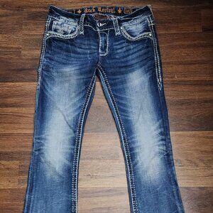 Jessy Rock Revival Jeans - Sz. 28